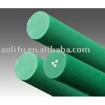 PU Round Belt Green rough surface